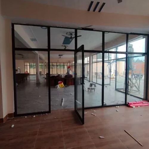 10ft Aluminum Glass Office Partition