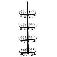 Brass Metal Dhokra Art Handicraft Item - Color: Black