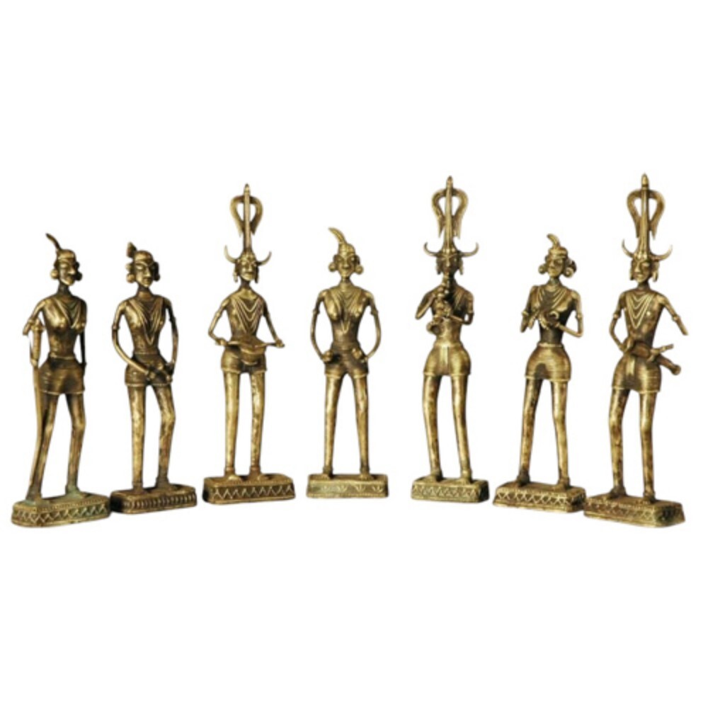 Brass Metal Handicraft Item - Color: Golden