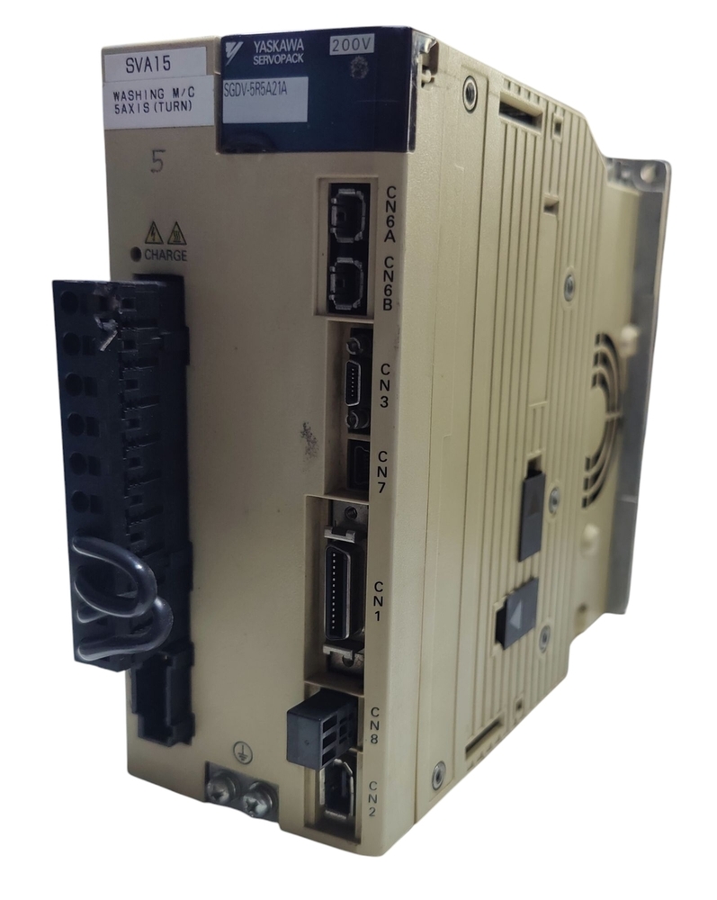 Yaskawa Servo Sgdv-5r5a21a - Color: Gray