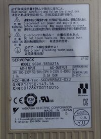 YASKAWA SERVO SGDV-5R5A21A