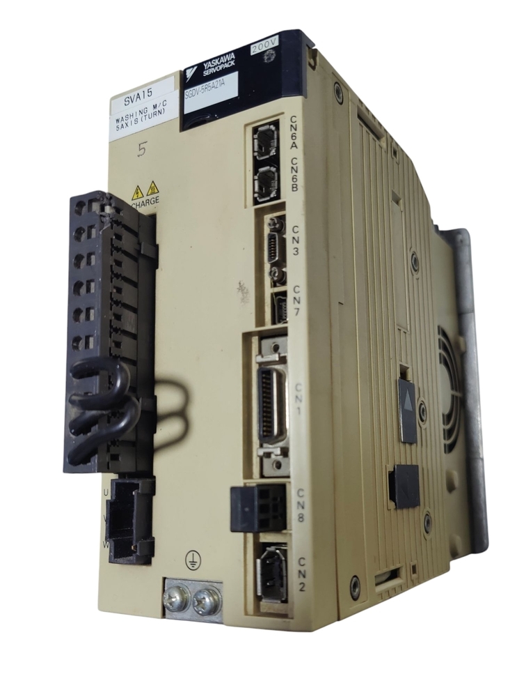 Yaskawa Servo Sgdv-5r5a21a - Color: Gray