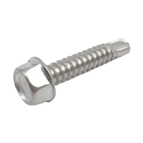 Stainless Steel Washer Head Screw - Color: Silver