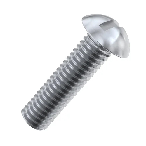 Stainless Steel 825 Round Head Screw - Color: Silver