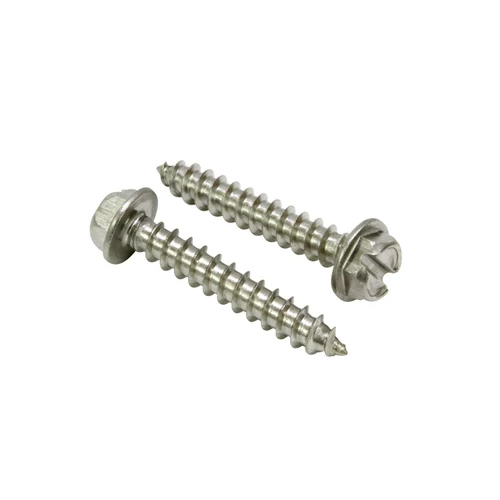 Stainless Steel Cross Screw - Color: Silver