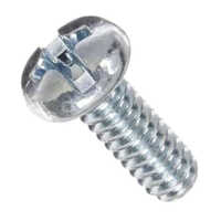 Pan Head Combination Screw - Color: Silver