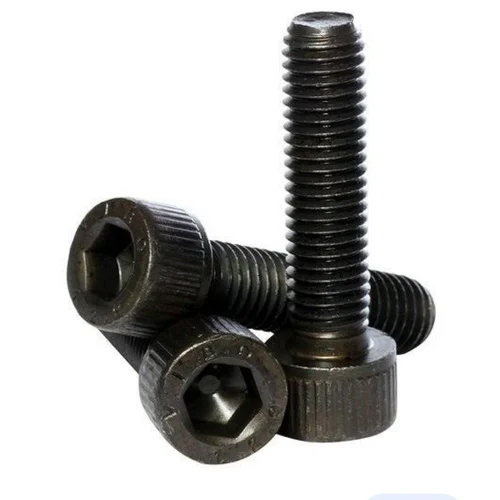 Metal Hex Bolt - Color: Black