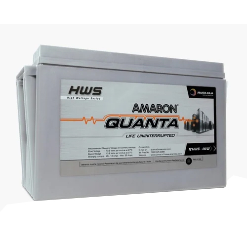 130Ah Amaron Quanta Smf Ups Batteries - Material: Plastic