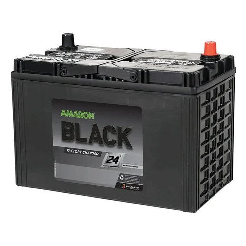 90Ah Amaron Black Factory Charged Battery - Battery Capacity: 81 A 100Ah Ampere-Hour (Ah)
