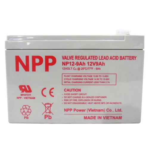N Pp 9Ah Lead Acid Battery - Material: Polypropylene
