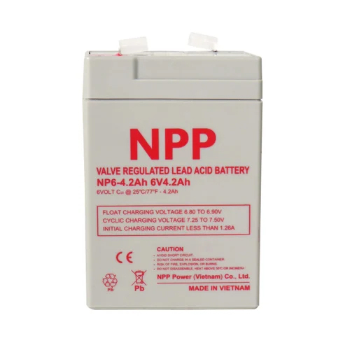 N PP Lead Acid Battery 4.2 Ah