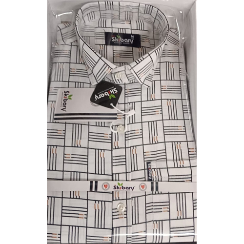 Mens Cotton Printed Shirt