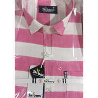 Mens Horizontal Striped Shirt