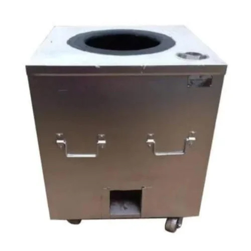 200L Ss Square Charcoal Tandoor - Capacity: 200 Ltr
