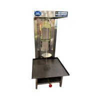 Stainless steel Table Top Shawarma Machine With 2 Imported Burner For Restaurant