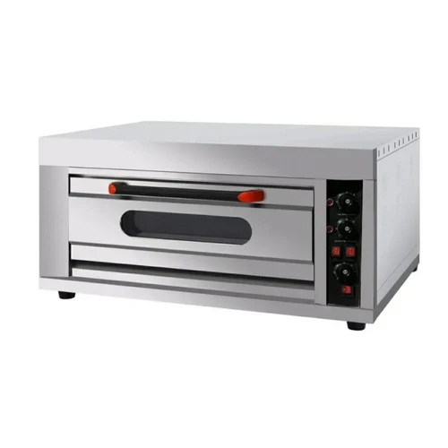 16X24 Stainless Steel Electric Pizza Oven With Stone With Digital Meter For Pizza Shops - Automatic Grade: Semi Automatic