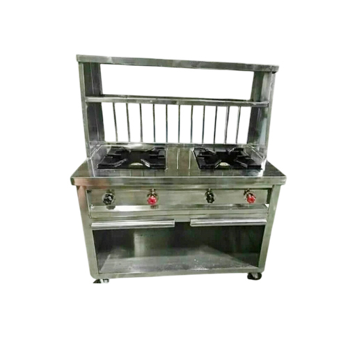 Stainless Steel Chole Bhature Counter - Features: Stable Operation