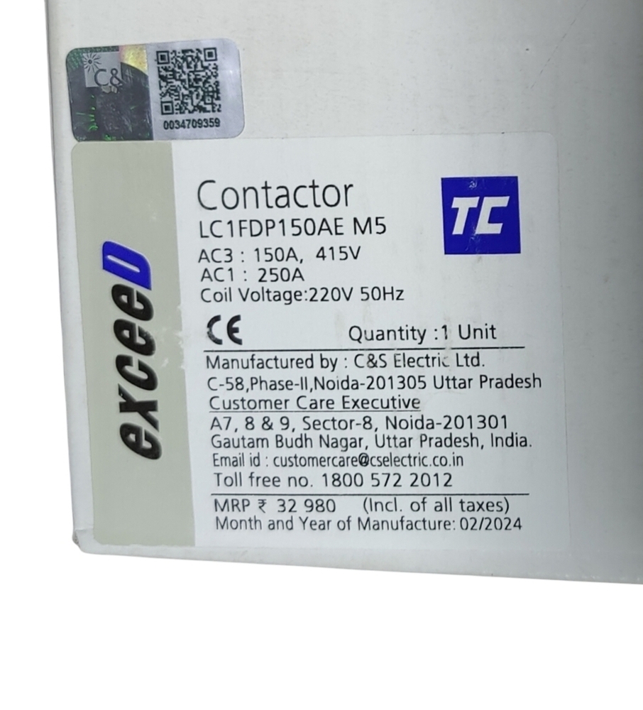 C&S CONTACTOR  LC1FDP150AE M5