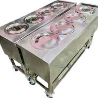 Stainless Steel Bain Marie With Round Container