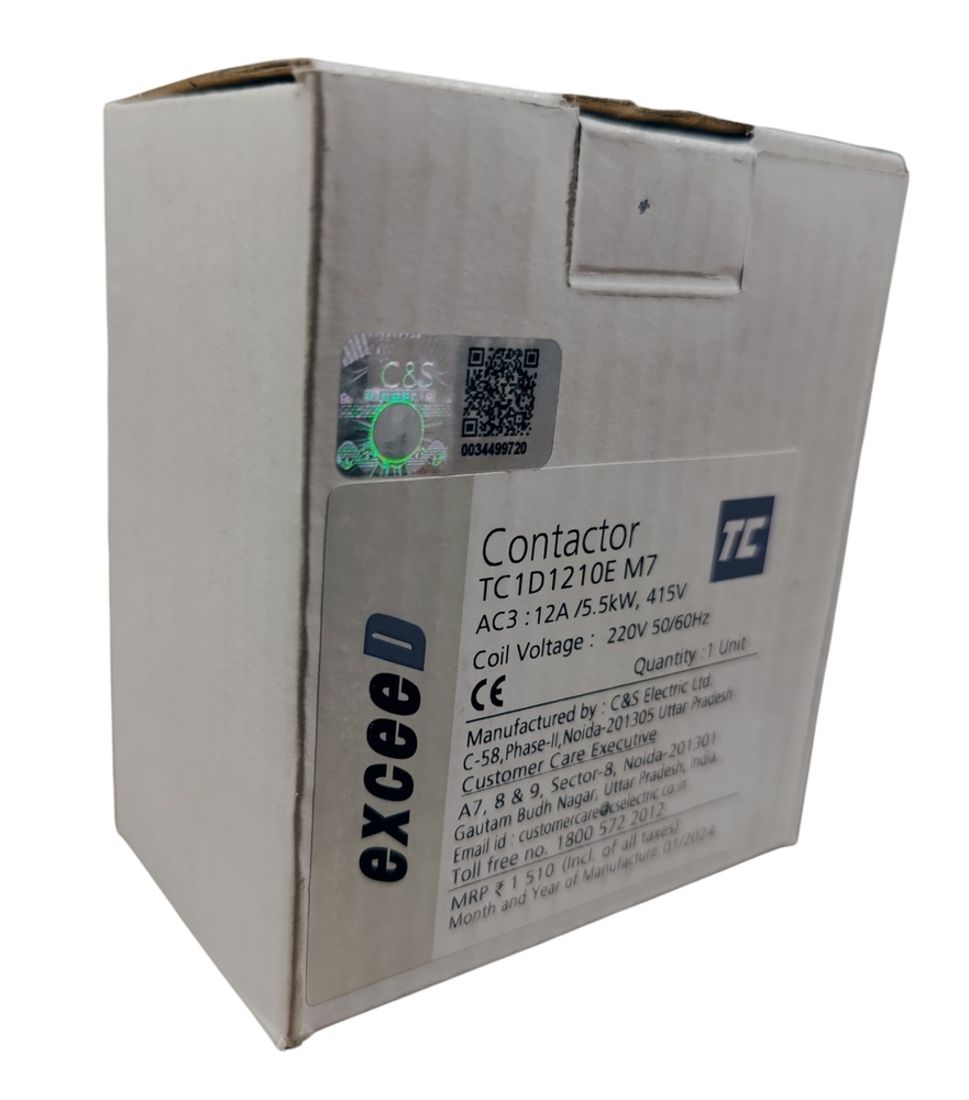 C&s Contactor Tc1d1210e M7 - Automation Grade: No