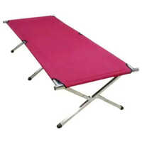 Portable Folding Camping Bed - Finishing: Polished
