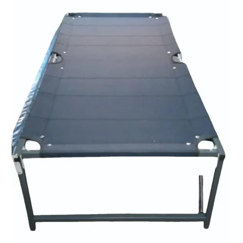 Semi Iron Folding Camping Bed