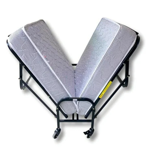 Single Mild Steel Rollaway Folding Bed