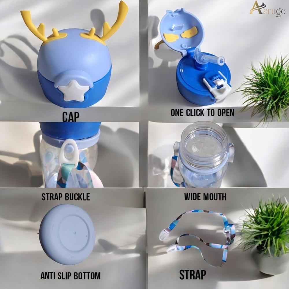 Kids Plastic Water Bottle 