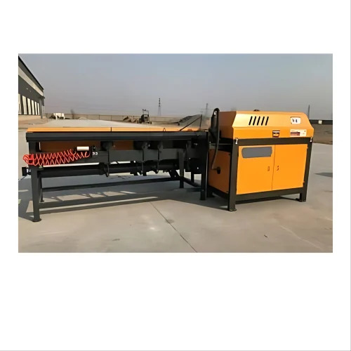 Automatic Stirrup Bending Machine - Ph48, Speed 35-45m/min | Power 9.7kw, Computerized Plc Control, Weight 660kg, Yellow Finish, Length Accuracy 5mm