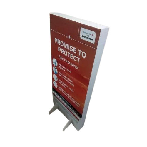 Sunpack Cut Out Display Stand