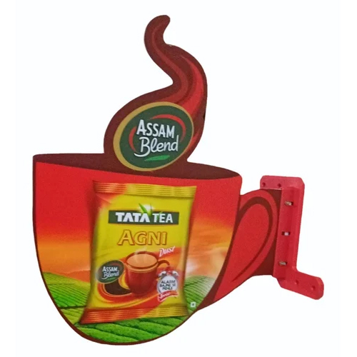 Advertising Promotional Display Flanges Dangler - Color: Red