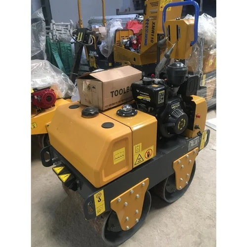 Walk Behind Roller Xmr050 Double Drum - Color: Yellow