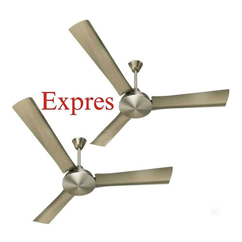 Expres Electro Plated Ceiling Fan - Color: Silver