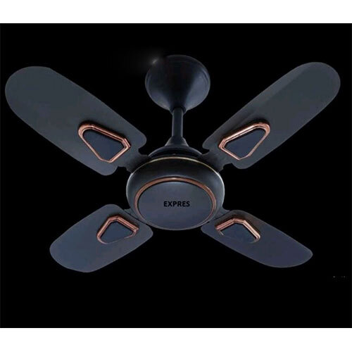 Expres 24 Inch Ceiling Fan Aluminium Winding - Color: Black