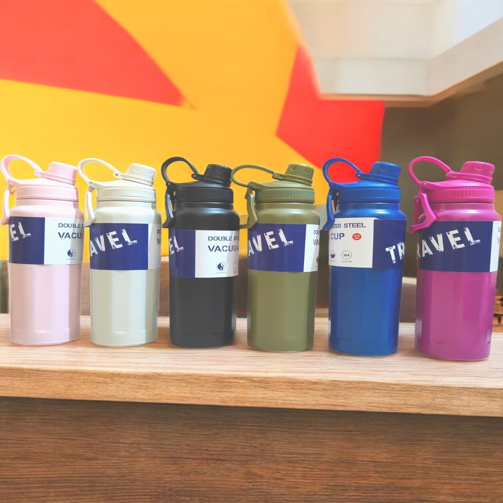 Flip Straw Water Bottle