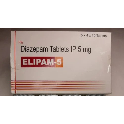 Elipam 5 Diazepam Tablets 5mg