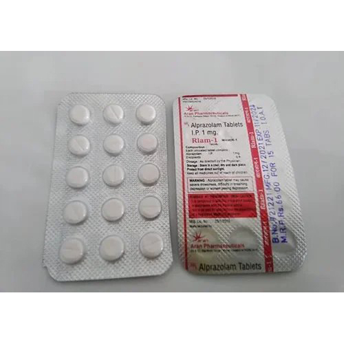 Rlam 1mg Alprazolam Tablets