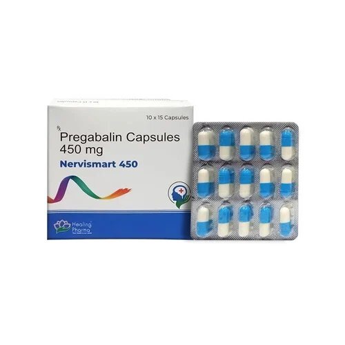 Pregabalin Capsules 450mg (Nervismart) For Relief