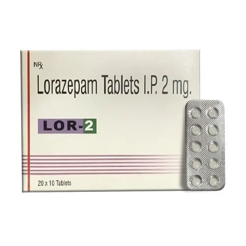 LOR 2 Lorazepam 2mg Tablets Fast Relief Medication UK & USA