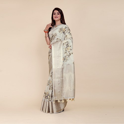 PCSJRP-ET-1707 Bhagalpuri Printed Saree