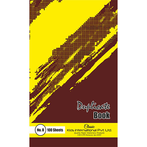 22 X 13 Duplicate Book - Feature: Eco-Friendly