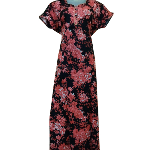 कॉटन ए लाइन कट नाइटी