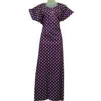 Cotton A Line Cut Nighty