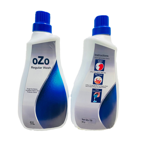 Ozo Liquid Detergent - Color: Blue
