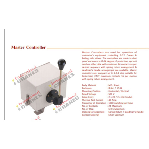 Master Controller - Application: Construction