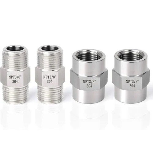 Stainless Steel Forging Fittings - Color: Silver