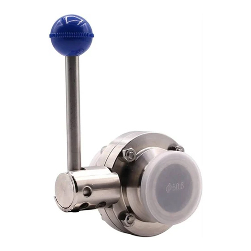 Stainless Steel 304 Butterfly Valve - Port Size: 1/2 X 24