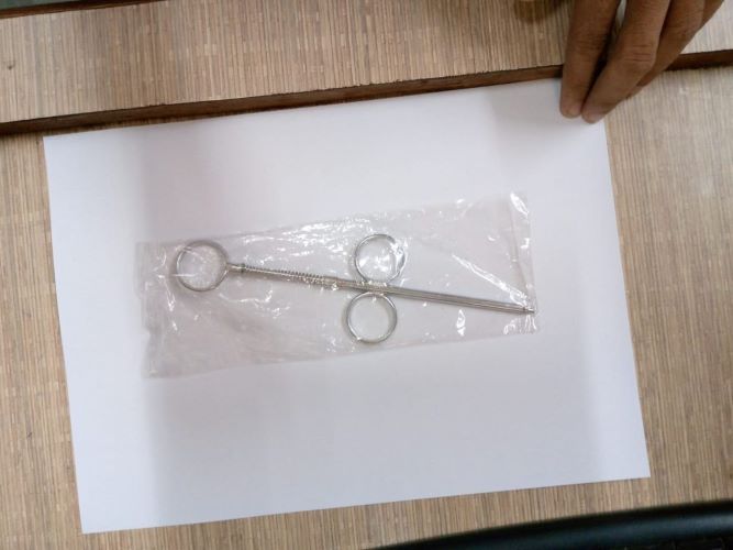 Teat Tumor Extractor 3 Ring With Spring - Application: Hospital