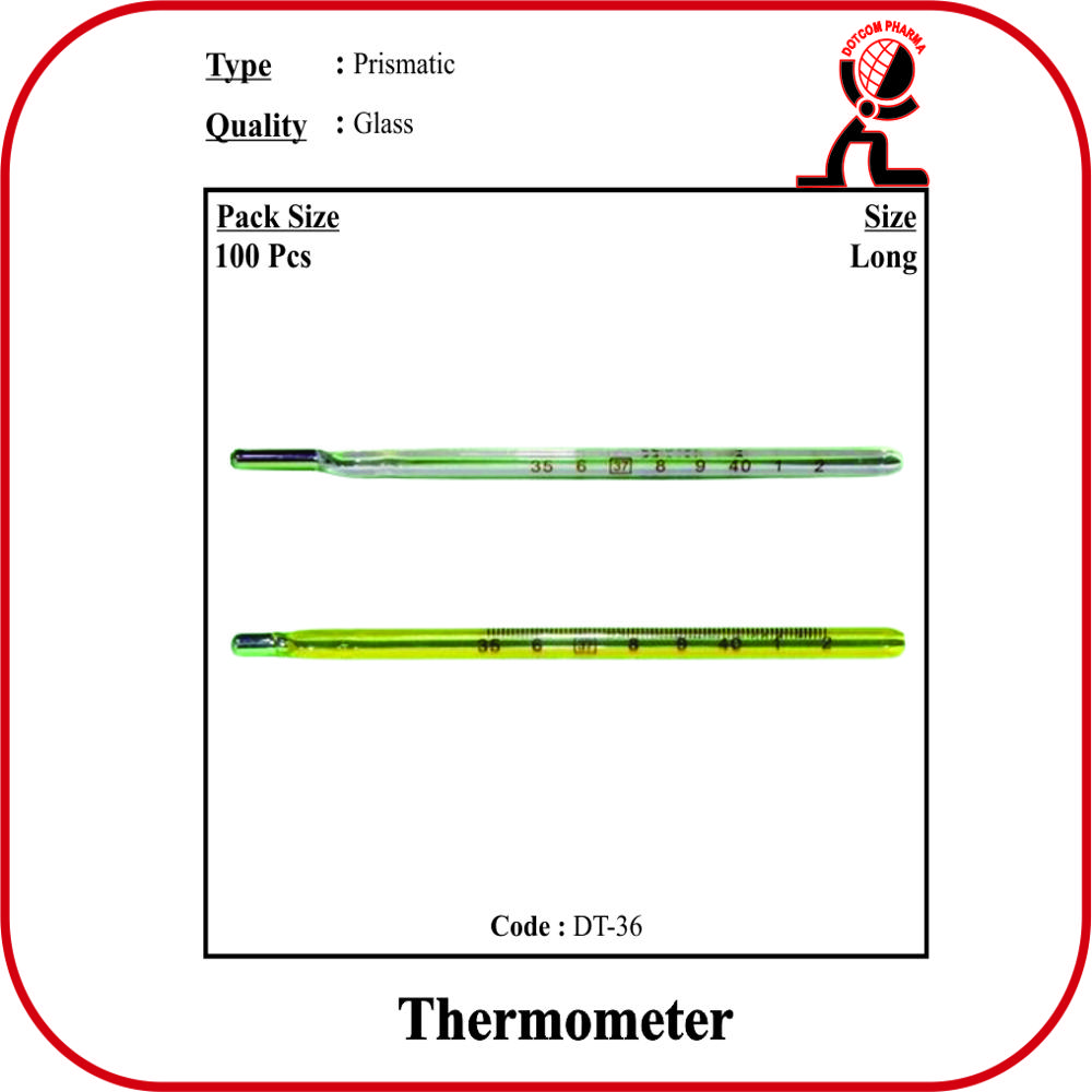 Thermometer OVAL