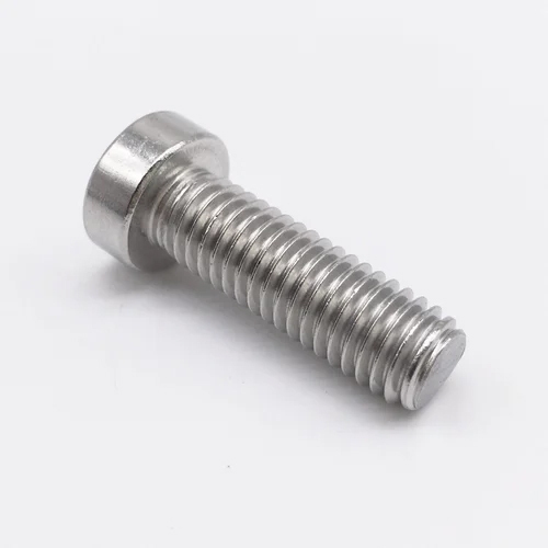 Stainless Steel Round Bolt - Color: Silver